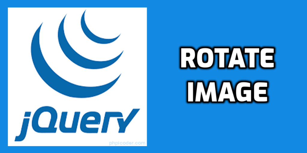 JQuery Rotate Image Example