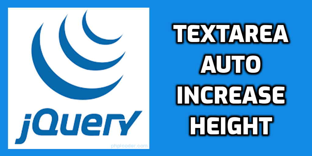 Jquery Textarea Auto Increase Height
